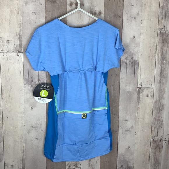 NWT Moxie Cycling Women's Wrap Tee size Large - Picture 8 of 10